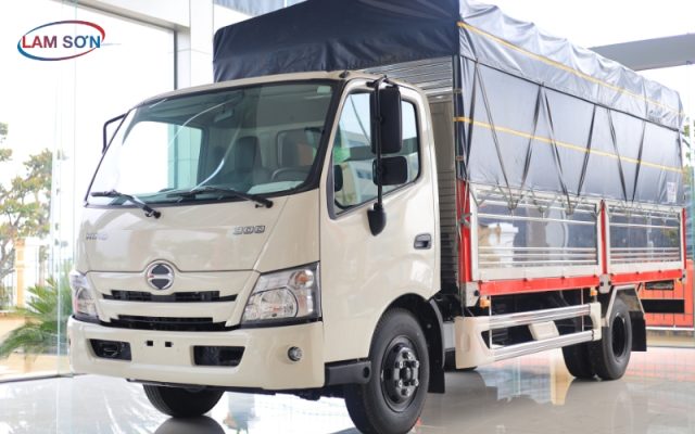 Hino 300 XZU 720 Thùng Mui Bạt - Showroom Lam Sơn-6