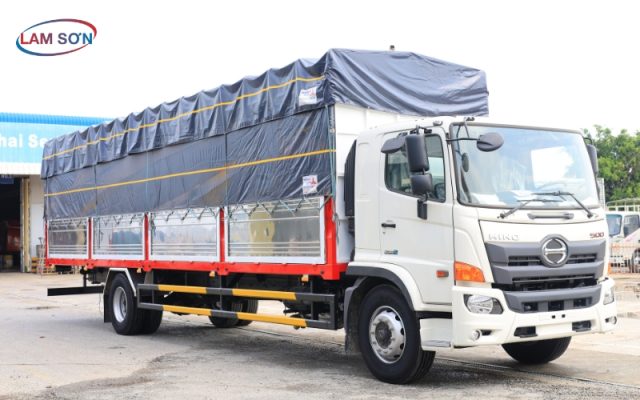 Giá xe hino 500 thanh hoá FG8JT8A-PGX Thùng Bạt Xe Tải Lam Sơn - 6