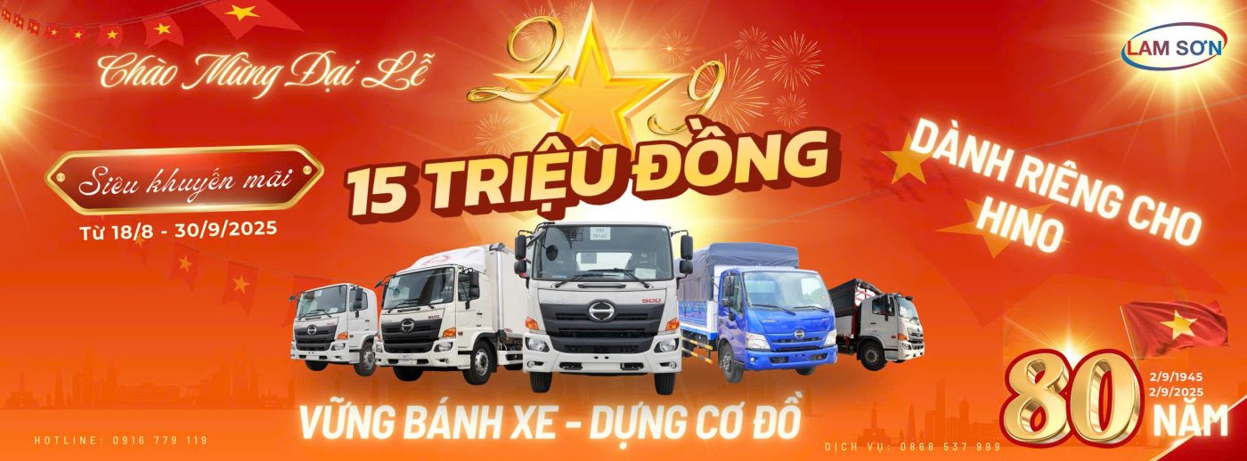 ưu đãi mừng sự kiện quốc khánh 2/9/2025