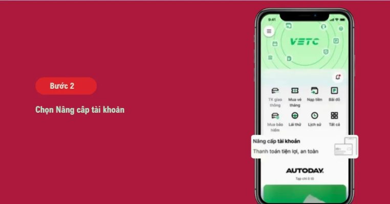 Nâng cấp tài khoản Vetc