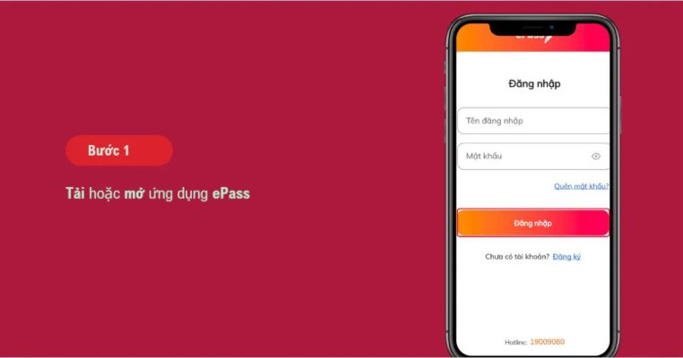 Tải và mở ứng dụng ePass