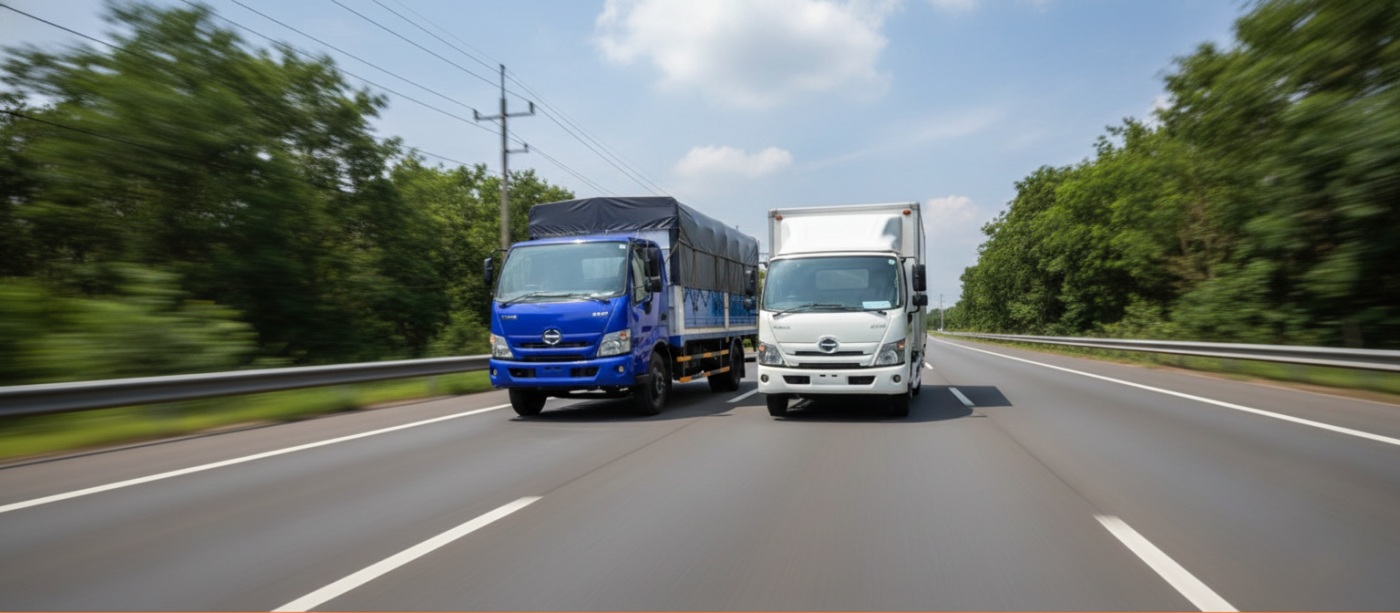 Xe Hino 300 Series - Ảnh Banner Lam Sơn